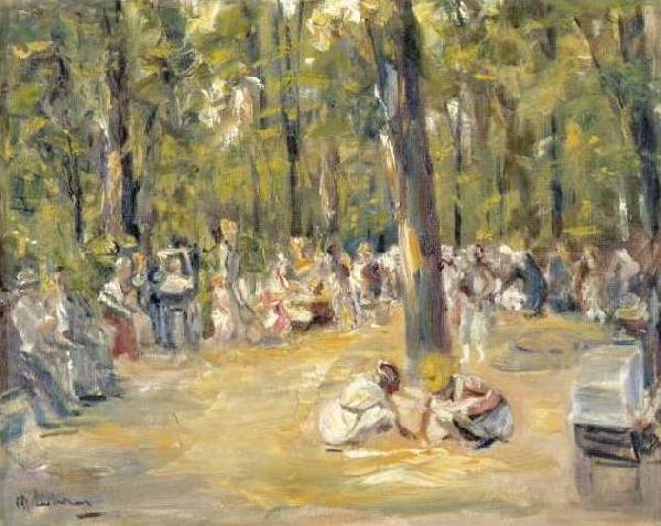 Max Liebermann Kinderspielplatz im Berliner Tiergarten